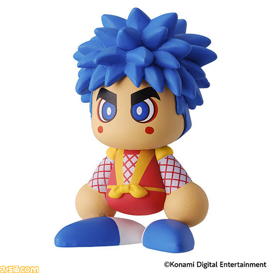 『パワプロアプリ』への登場で話題のスネーク、藤崎詩織、ピラミッドヘッド、ゴエモンのフィギュアがガシャポンで販売。パワプロくんの初代デザインも