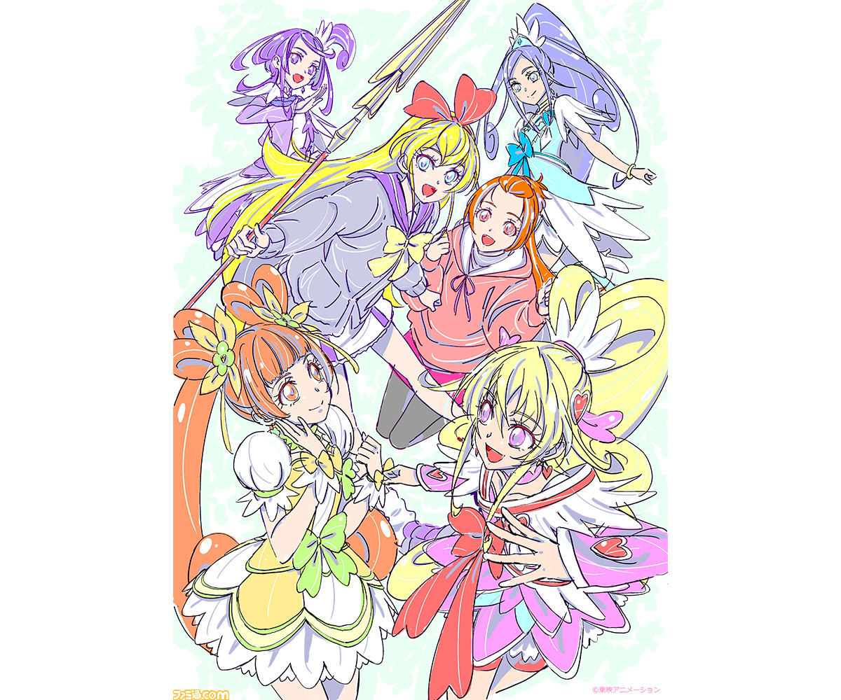 小説『ドキドキ！プリキュア』2024年に出版決定。5人のドキプリ