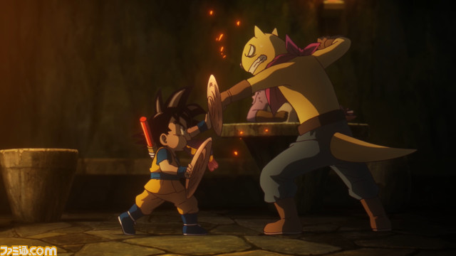 アニメ『ドラゴンボールDAIMA』鳥山明氏描き下ろしの悟空やクリリン、18号らが解禁。小さくなった悟空が如意棒を使って戦う新PVも公開
