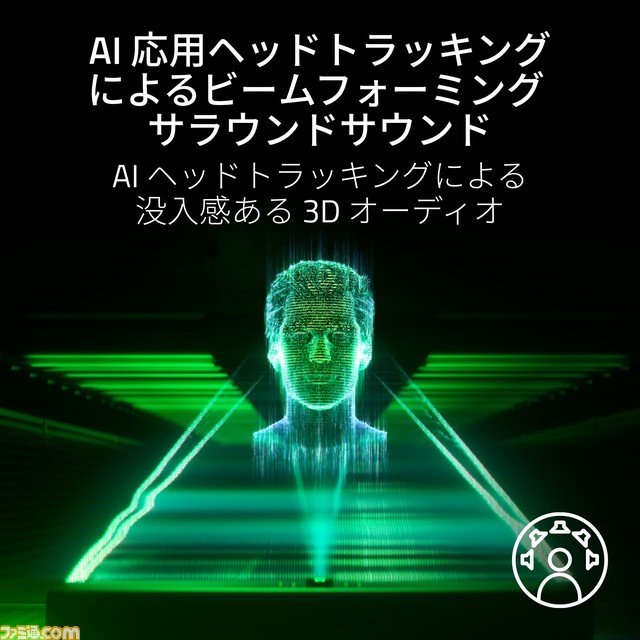 音を耳へ直接届けるゲーミングスピーカー『Razer Leviathan V2 Pro』予約開始。世界初のヘッドトラッキングAI機能搭載
