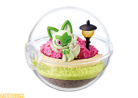 『ポケモン』“テラリウムコレクションEX ～駆け巡るパルデアの世界へ～”が発売。最初に出会うパートナーのニャオハ・ホゲータ・クワッスなどがラインアップ