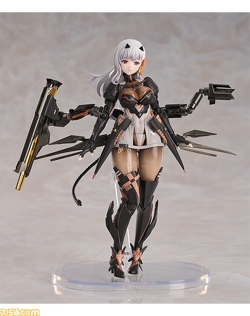 【NIKKE】モダニアの可動フィギュアが予約開始。自由自在に回転できるアームに、武装オプションパーツ付属と男心くすぐられる仕様【ニケ】