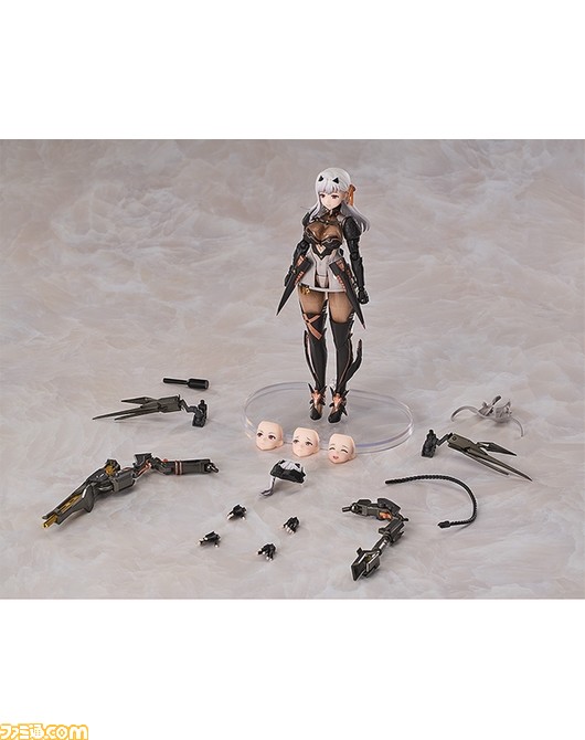 NIKKE】モダニアの可動フィギュアが予約開始。表情パーツ4種に