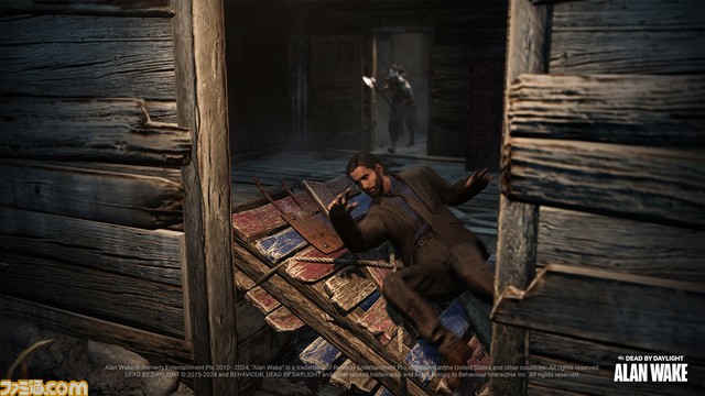 【DbD】『アラン・ウェイク』とのコラボチャプターが本日（1/31）より実装。『アラン・ウェイク』シリーズを象徴したコーディネイトやスキン、パークが複数登場