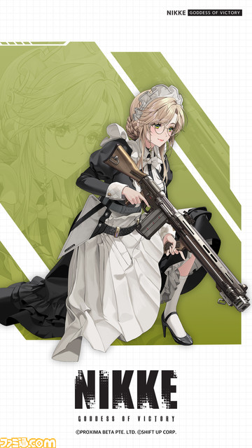 【NIKKE】エードのイラスト公開。メイド・フォー・ユー部隊のお淑やかなメイド長【声優：安野希世乃】