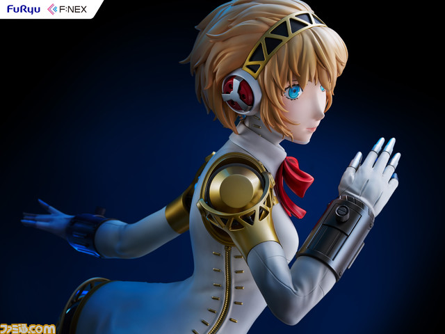 『ペルソナ3』アイギスの胸像フィギュアが予約開始。全高約90cmの実物大。メカニカルな関節部分の再現度に注目