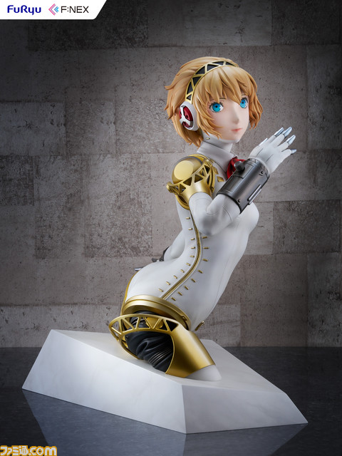 『ペルソナ3』アイギスの胸像フィギュアが予約開始。全高約90cmの実物大。メカニカルな関節部分の再現度に注目