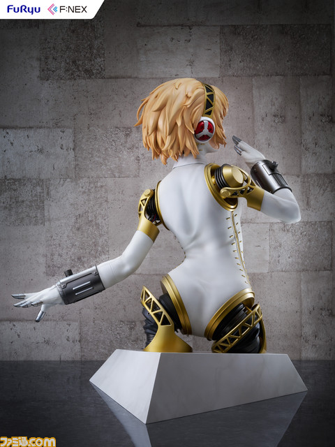 『ペルソナ3』アイギスの胸像フィギュアが予約開始。全高約90cmの実物大。メカニカルな関節部分の再現度に注目