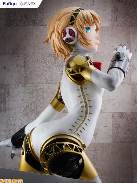 『ペルソナ3』アイギスの胸像フィギュアが予約開始。全高約90cmの実物大。メカニカルな関節部分の再現度に注目