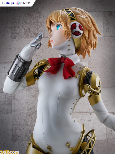 『ペルソナ3』アイギスの胸像フィギュアが予約開始。全高約90cmの実物大。メカニカルな関節部分の再現度に注目