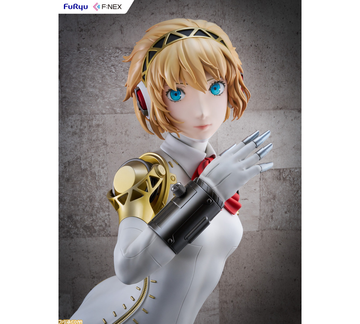 ペルソナ3』アイギスの胸像フィギュアが予約開始。全高約90cmの実物大