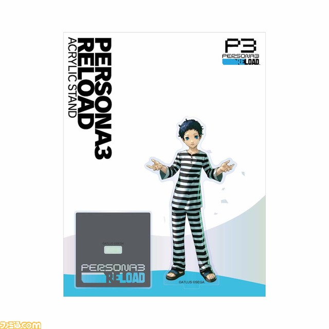 『ペルソナ3 リロード』カットイン風アクリルキーホルダー、主人公・アイギス・ゆかり・順平たちの新戦闘服がアクリルスタンドになって登場。『P3R』公式グッズ第2弾の予約受付が開始