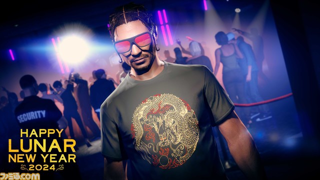 『GTAオンライン』旧正月イベント開催。ログインで木製ドラゴンマスク、赤のドレス、黒のTシャツを配布。プレミアム・デラックス回収稼業の報酬が3倍に