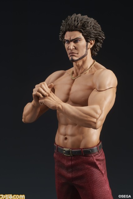 大人気ゲーム『龍が如く』シリーズより、主人公「春日一番」の刺青姿がスタチューフィギュア化！本日より予約開始。