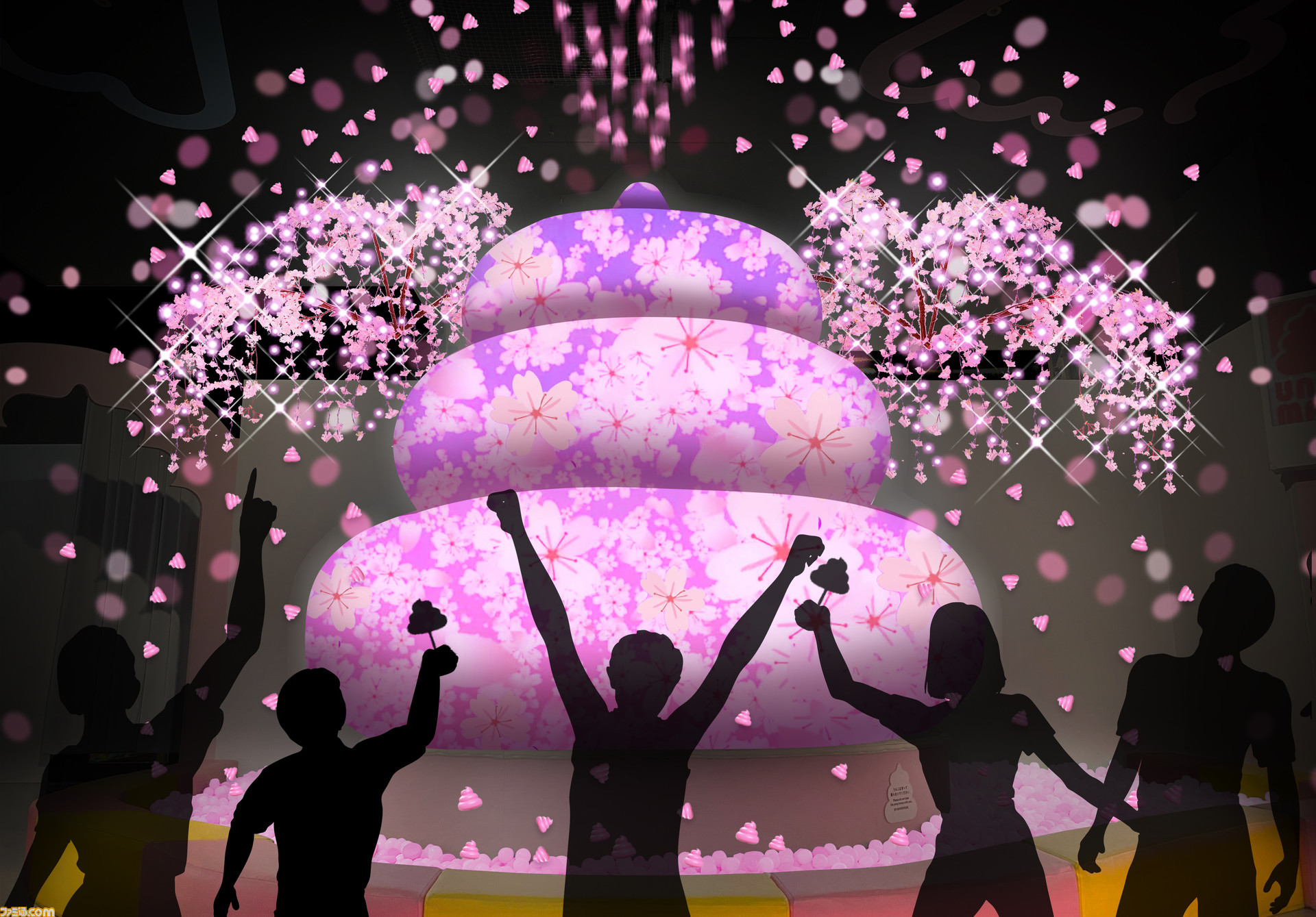 うんこミュージアム TOKYOにて春の期間限定イベント“満開!!うんこ桜