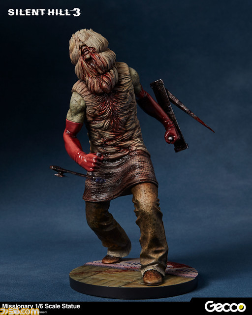 『サイレントヒル3』主人公の仇敵“ミショナリー”がフィギュア化。不気味さを演出する頭巾や衣服を徹底的に造形