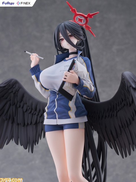 『ブルーアーカイブ』体操服姿のハスミがフィギュア化。立派すぎてファスナーが閉まらない……。体操服が引き立てるグラマラスボディを忠実に再現