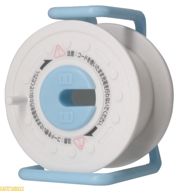 スマホの充電ケーブルなどを小スペースで整頓できる“カプセルコードリール”に新色が登場。ガチャで3月上旬に発売