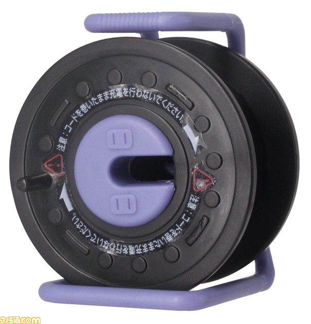 スマホの充電ケーブルなどを小スペースで整頓できる“カプセルコードリール”に新色が登場。ガチャで3月上旬に発売