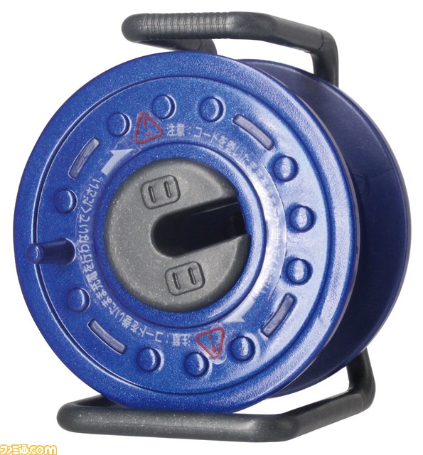 スマホの充電ケーブルなどを小スペースで整頓できる“カプセルコードリール”に新色が登場。ガチャで3月上旬に発売