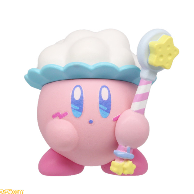 『星のカービィ』おうち時間を楽しむカービィがフィギュア化。レトロポップなデザインで3月下旬よりガチャに登場