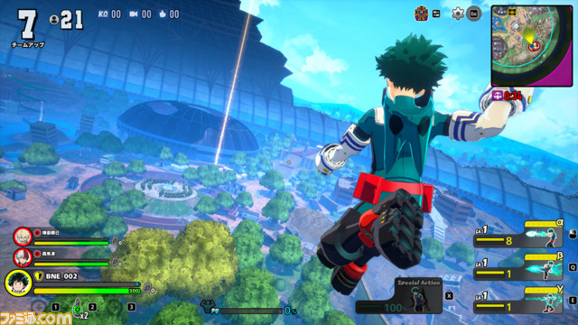 基本プレイ無料オンラインマルチ対戦ゲーム『僕のヒーローアカデミア ULTRA RUMBLE』全世界1000万ダウンロード突破!感謝を込めて全ユーザーに「ガシャチケット100枚」を配布開始!今すぐログインしてゲットしよう!