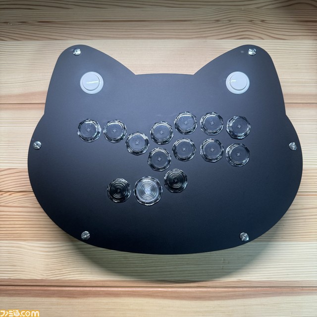 【自作アケコン】猫型レバーレスコントローラーが2月22日発売。全パーツ揃ったフルセット版ほか、他のパーツを流用できるケース販売も対応