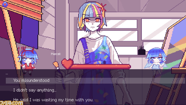 サイコホラー風味な美少女ノベル『Departed Away』日本語翻訳が進行中。『Undertale』やボカロ曲『愛して愛して愛して』に影響を受けたトルコの学生が個人開発