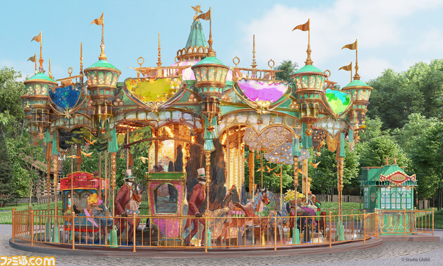 スタジオジブリ15秒の新作公開。絵コンテは宮崎駿が担当。ジブリパークの新エリア“魔女の谷”開園を記念したCMで、『ハウルの動く城』のような城が描かれる