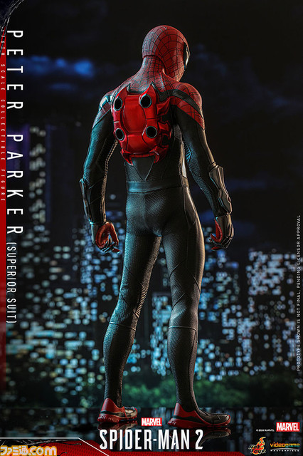 『Marvel's スパイダーマン2』スーペリア・スーツのスパイダーマンがフィギュア化。メタリックなピンサーがクール