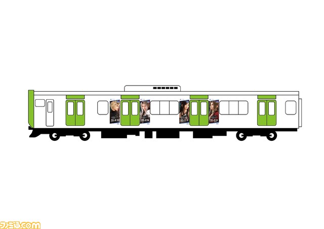 『FF7 リバース』炎に包まれたセフィロスが渋谷に出現。クラウドやティファたちが山手線をジャック。2月18日より都内各所で発売直前企画を実施