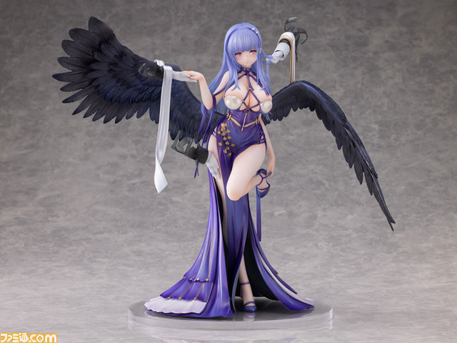 『アズレン』ダイドーが“多感なるBisqueDoll”衣装でスケールフィギュア化。胸元の肉感や深いスリットの入ったドレスから見える脚を再現し、艶やかな仕上がりに