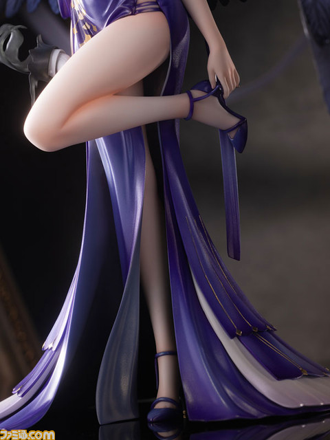 『アズレン』ダイドーが“多感なるBisqueDoll”衣装でスケールフィギュア化。胸元の肉感や深いスリットの入ったドレスから見える脚を再現し、艶やかな仕上がりに