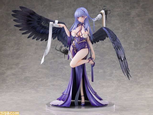 『アズレン』ダイドーが“多感なるBisqueDoll”衣装でスケールフィギュア化。胸元の肉感や深いスリットの入ったドレスから見える脚を再現し、艶やかな仕上がりに