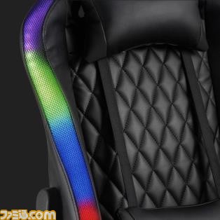 LEDが多彩に足元で光るゲーミングインテリアが登場。チェアマット、ミラーゲーミングデスク、ゲーミングチェアが2月16日より発売