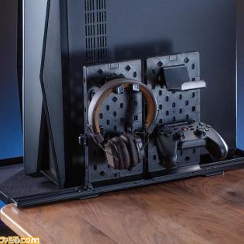 机のスペースを拡張できる“デスクEXスライドパネル”が発売。パソコンも安心して置ける耐荷重に、パネルを用いてゲーミングギアを収納可能