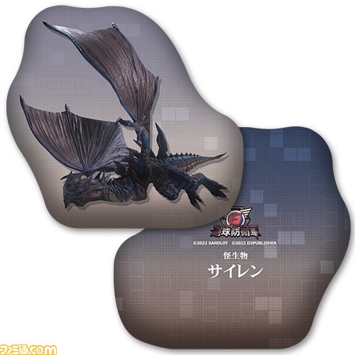 『地球防衛軍6』オンラインくじが3月7日17時より発売。侵略軍のクッションやアクスタ、缶バッジが登場。10連セット購入でEDF隊員のボイスラバストも付属