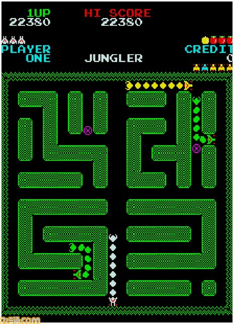 【アケアカ】『ジャングラー』Switch/PS4で2月22日配信。迷路のようなステージを徘徊する敵に弾を当てて撃破を目指すアクションゲーム