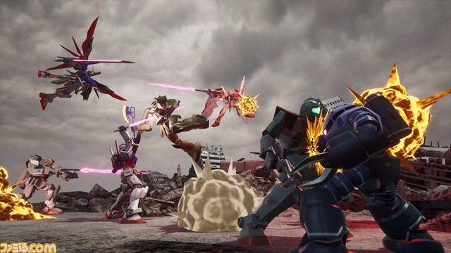 『ガンダムブレイカー4』発表。ベース機体は250体以上、左右で別パーツも付け替え可能、新モード“ジオラマ”も用意【Nintendo Direct】