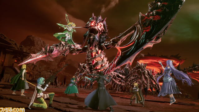 SAO最新ゲーム『ソードアート・オンライン フラクチュアード デイドリーム』発表。巨大ボスに最大20人で挑むオンライン専用モードも用意【Nintendo Direct】