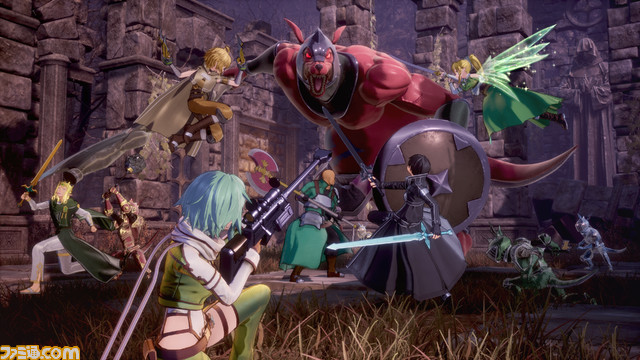 SAO最新ゲーム『ソードアート・オンライン フラクチュアード デイドリーム』発表。巨大ボスに最大20人で挑むオンライン専用モードも用意【Nintendo Direct】