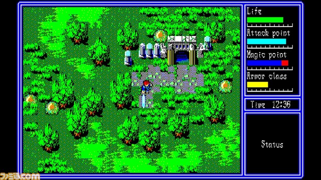 【Switch】『EGGコンソール ハイドライド3 PC-8801mkIISR』が配信。ゲーム内のマニュアルやシーンを閲覧しやすくなり没入感アップ