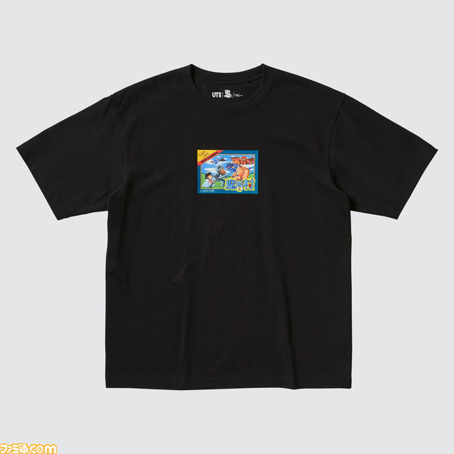 『モンハン』『バイオRE4』『スト2』などカプコン作品のTシャツがユニクロで3/25より発売。これを記念しブラウザゲーム『UT ADVENTURE』公開開始