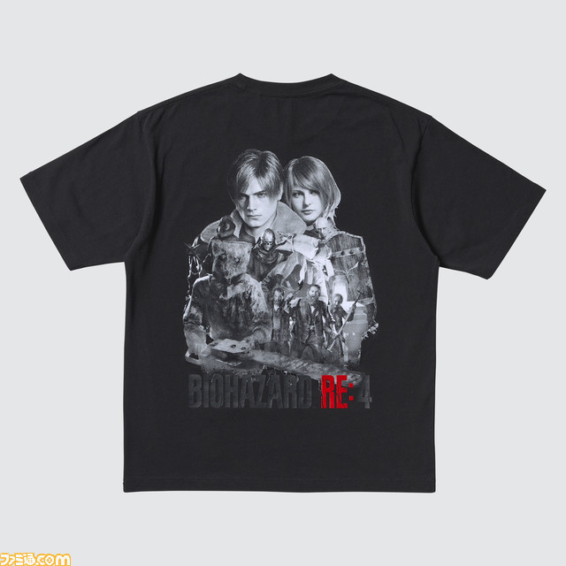 『モンハン』『バイオRE4』『スト2』などカプコン作品のTシャツがユニクロで3/25より発売。これを記念しブラウザゲーム『UT ADVENTURE』公開開始