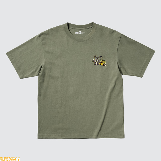 『モンハン』『バイオRE4』『スト2』などカプコン作品のTシャツがユニクロで3/25より発売。これを記念しブラウザゲーム『UT ADVENTURE』公開開始