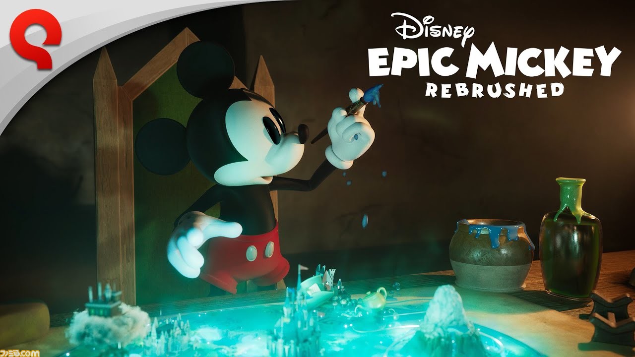 Disney Epic Mickey: Rebrushed』日本版アナウンスメントトレーラーが