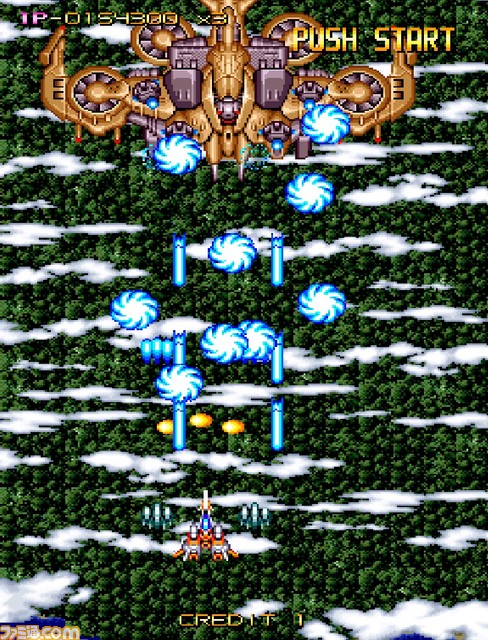 【アケアカ】『ウォーオブエアロ』Switch/PS4で2月29日配信。左右に装備したポッドの向きを変えながら進んでいくシューティングゲーム