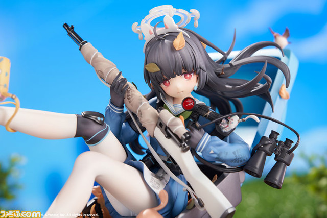 『ブルーアーカイブ』ミユがフィギュア化。EXスキル演出時のゴミ箱に収まる瞬間を再現