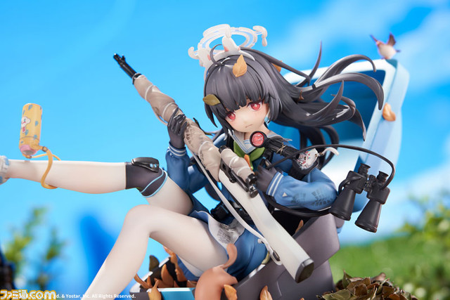 『ブルーアーカイブ』ミユがフィギュア化。EXスキル演出時のゴミ箱に収まる瞬間を再現