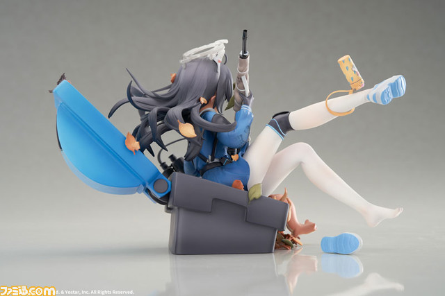 ブルーアーカイブ』ミユがフィギュア化。EXスキル演出時のゴミ箱